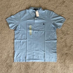 Size XL - Blue Polo ASSN. Button-up shirt